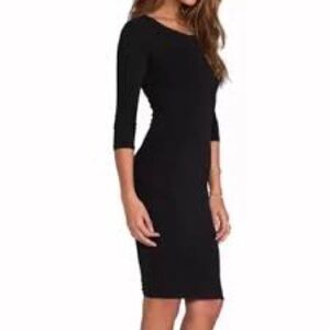 James Perse Black Dress